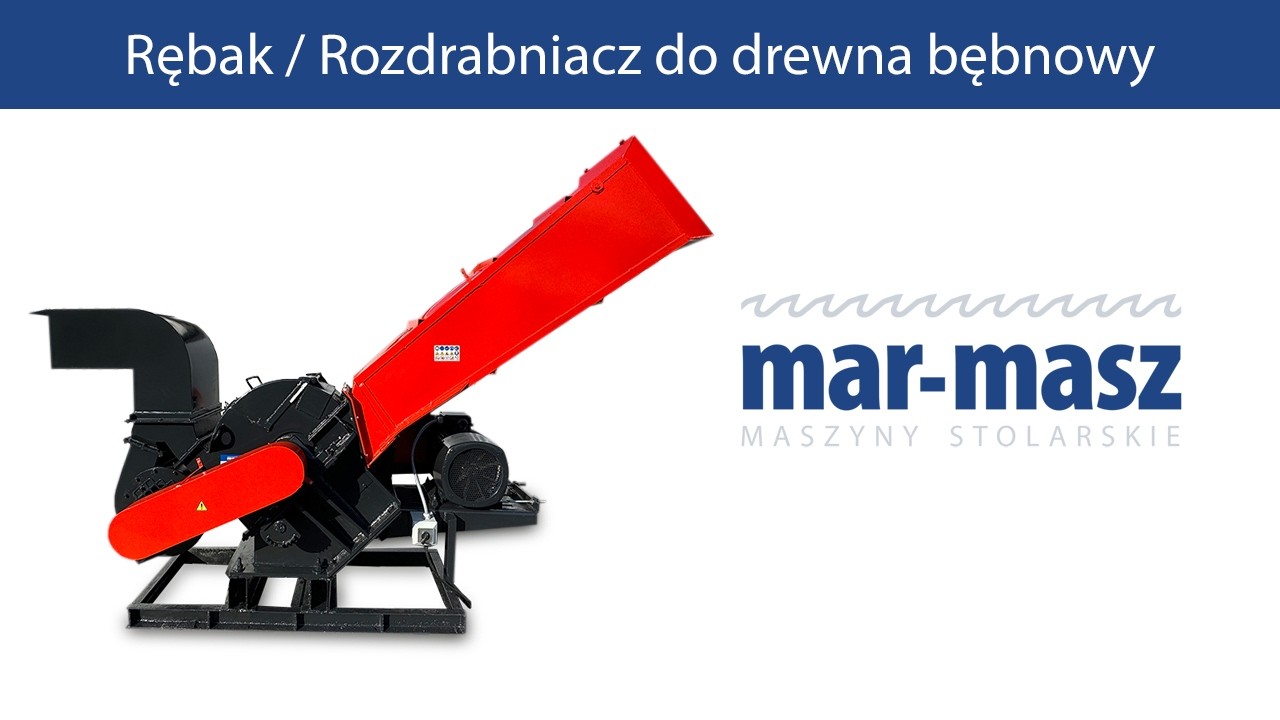 Rębak / Rozdrabniacz do drewna bębnowy - Mar-Masz | Woodworking