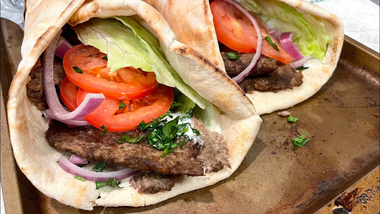 Homemade Gyros / Oven Version / Eng Sub / 希臘烤肉 / 焗爐版 / 中文字幕