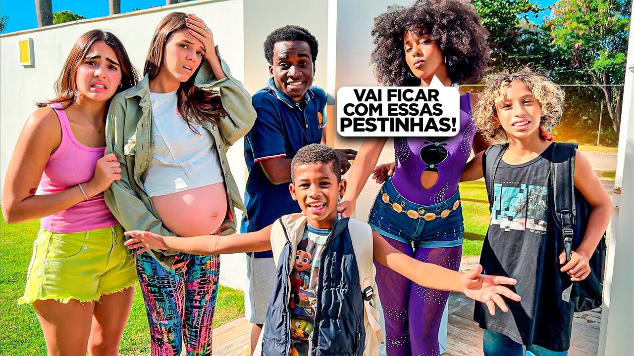 MARIANA GR&Aacute;VIDA VAI TER QUE FICAR COM OS FILHOS DA LACRAIA 😡😡😡