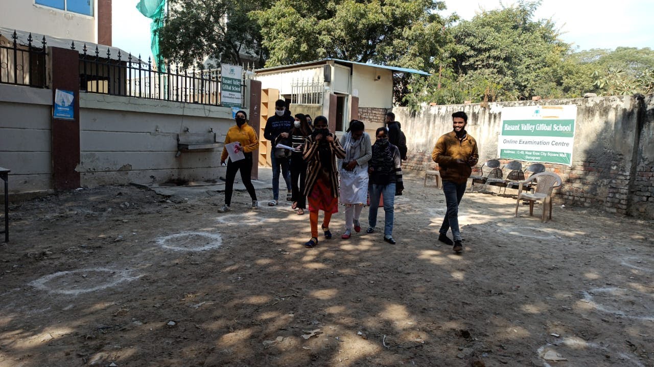 SNAP 2020 exam day in pictures