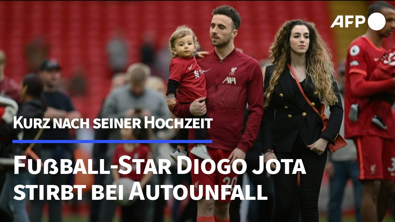 Fußball-Star Diogo Jota bei Verkehrsunfall in Spanien gestorben | AFP