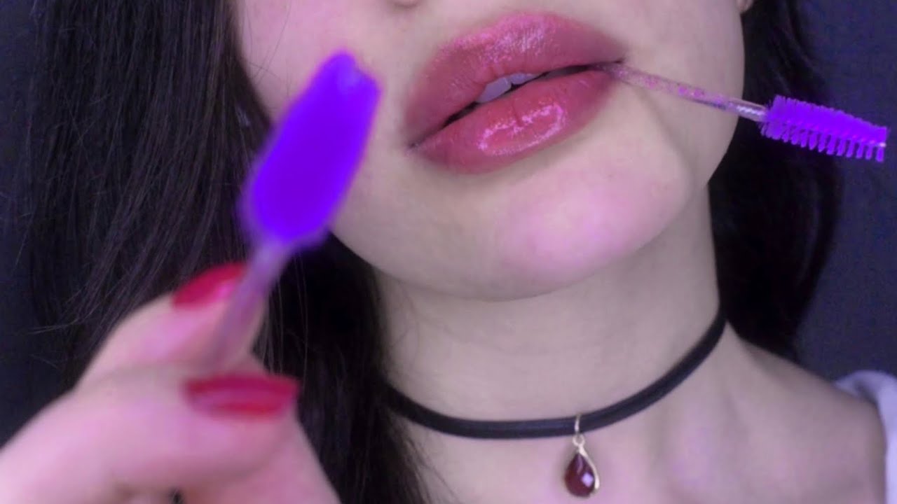 ASMR 1-HOUR OF BLINK BLINK ...GENTLE MOUTH SOUNDS