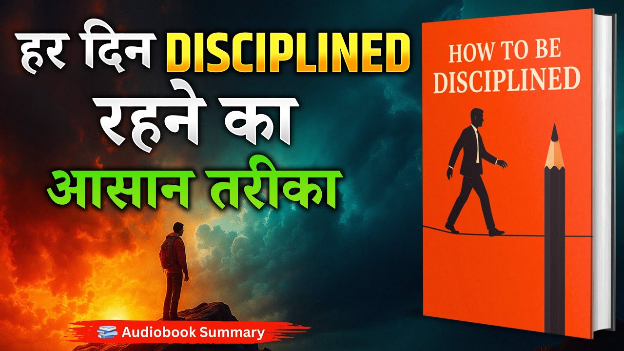 अपनी लाइफ में Disciplined बनना सीखो | How to be disciplined Audiobook in Hindi