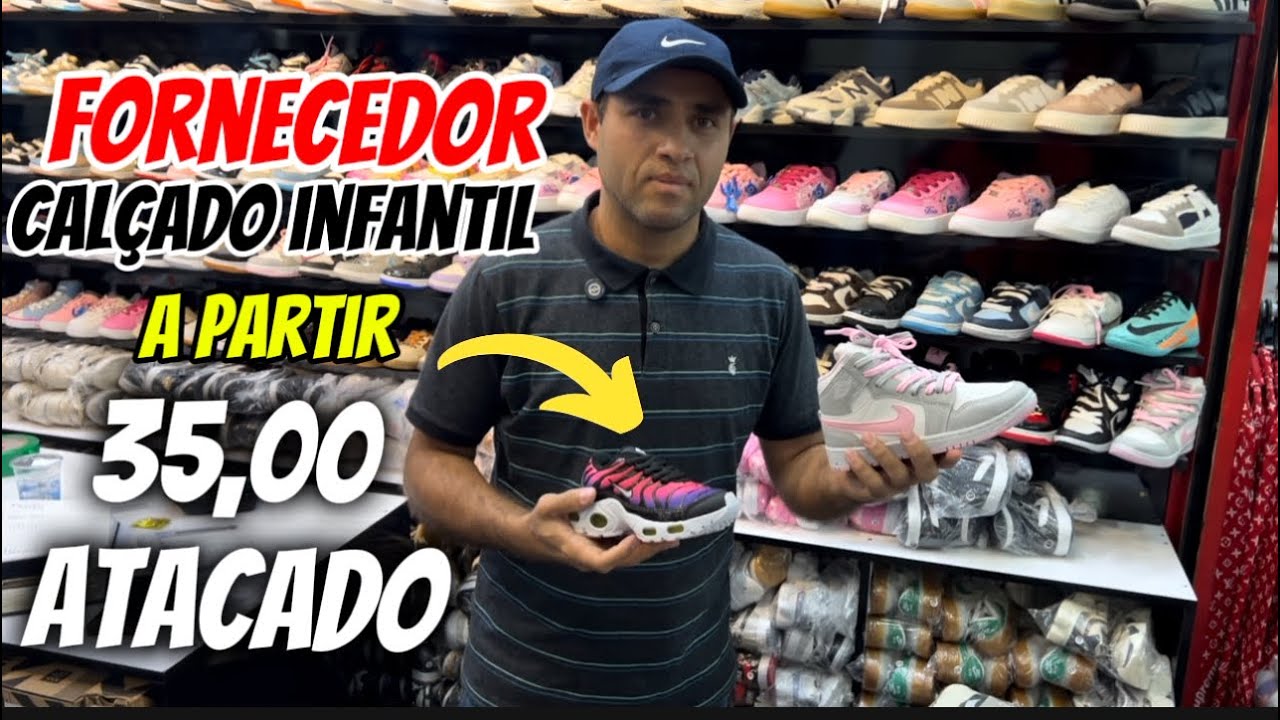 Tênis infantil no bras