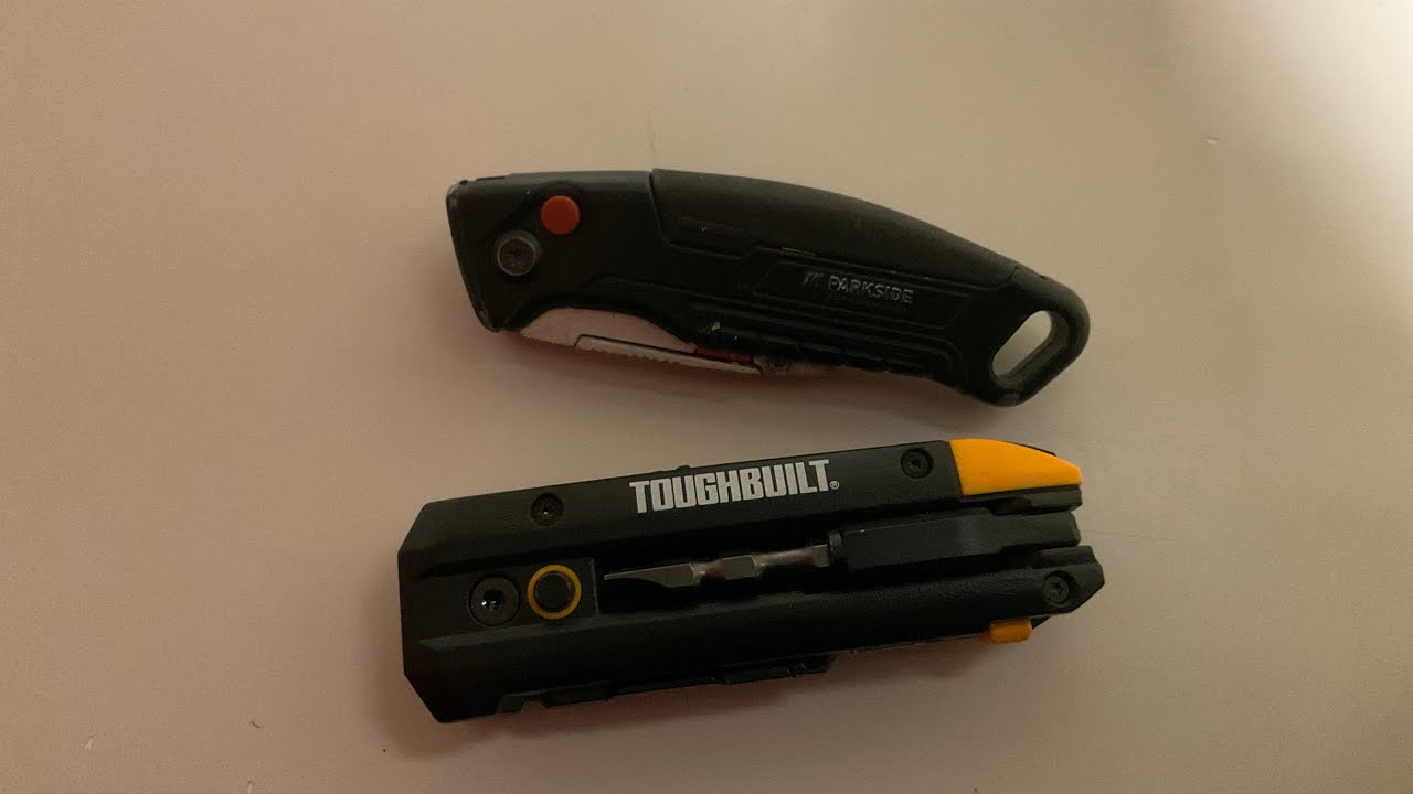 Navajas toughbuilt y parkside performance