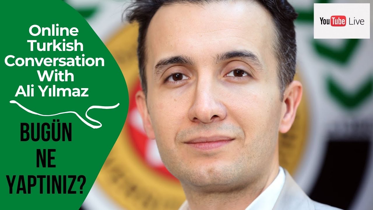 Online Turkish  Conversation / Test / With Ali Yılmaz