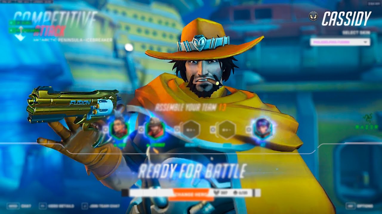 GALE CASSIDY AND ASHE - OVERWATCH 2 TOP 500 SEASON 12