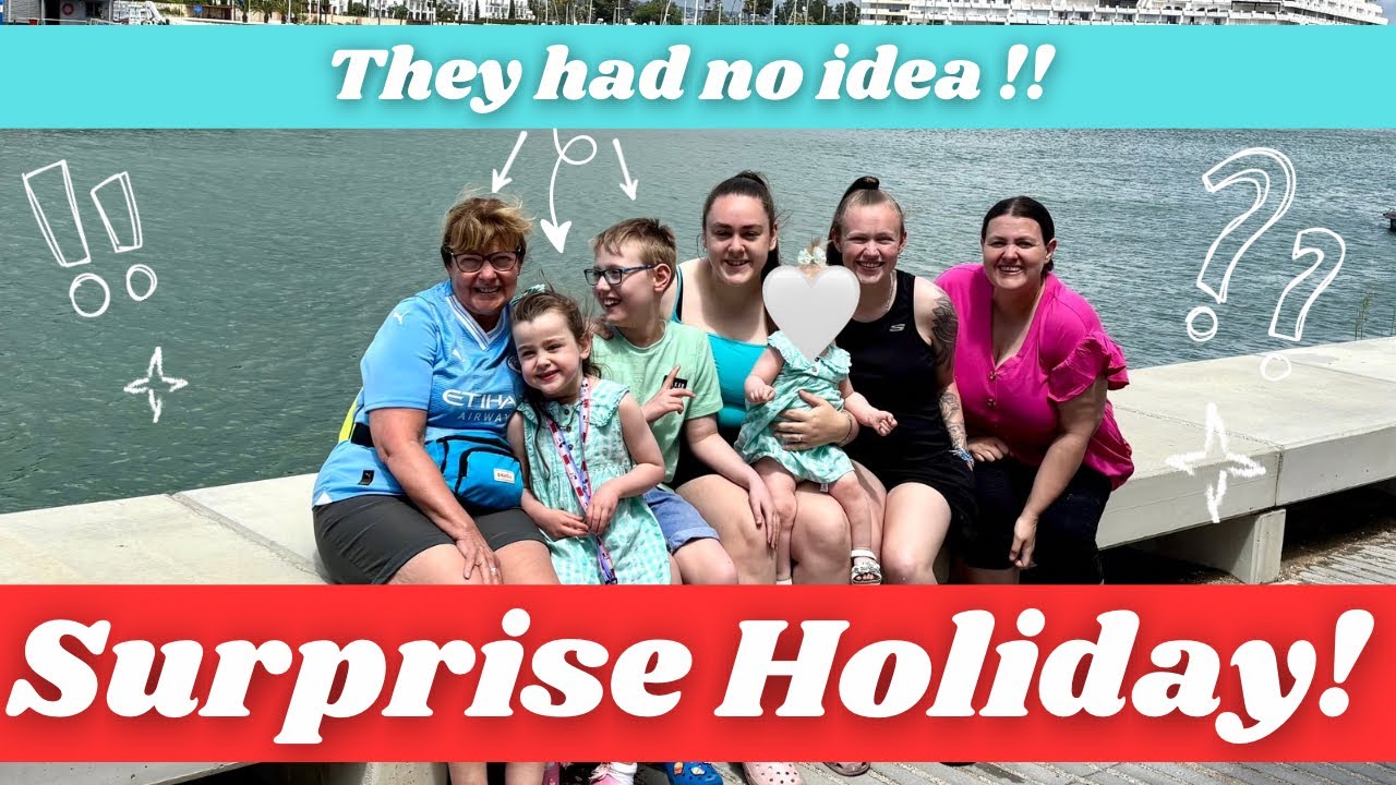 WE SURPRISED OUR NANNA AND THE KIDS WITH A HOLIDAY!!