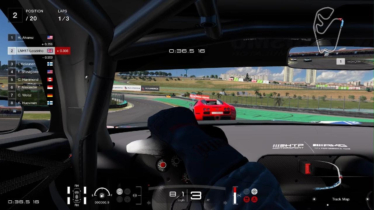 Gran Turismo Brazil comparing to F1 25 Brazil