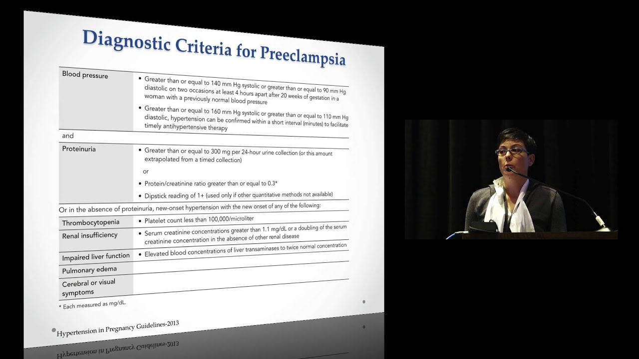 Management of Preeclampsia/HELLP
