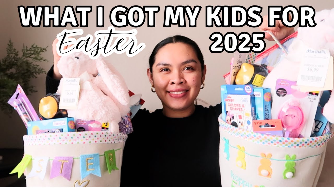 WHAT I GOT MY KIDS FOR EASTER 2025 || EASTER BASKET IDEAS || EASTER BASKET FILLERS