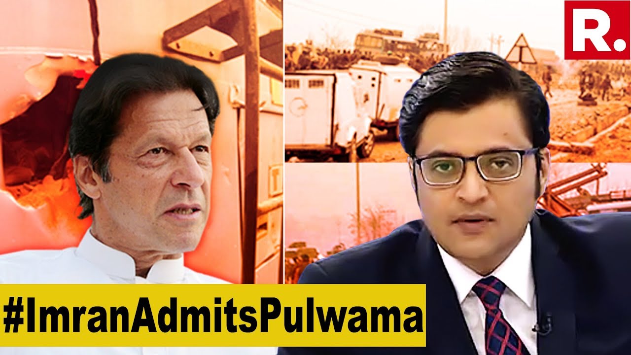 Imran Khan Admits Masood Azhar Role In Pulwama Terror Attack | The Debate With Arnab Goswami