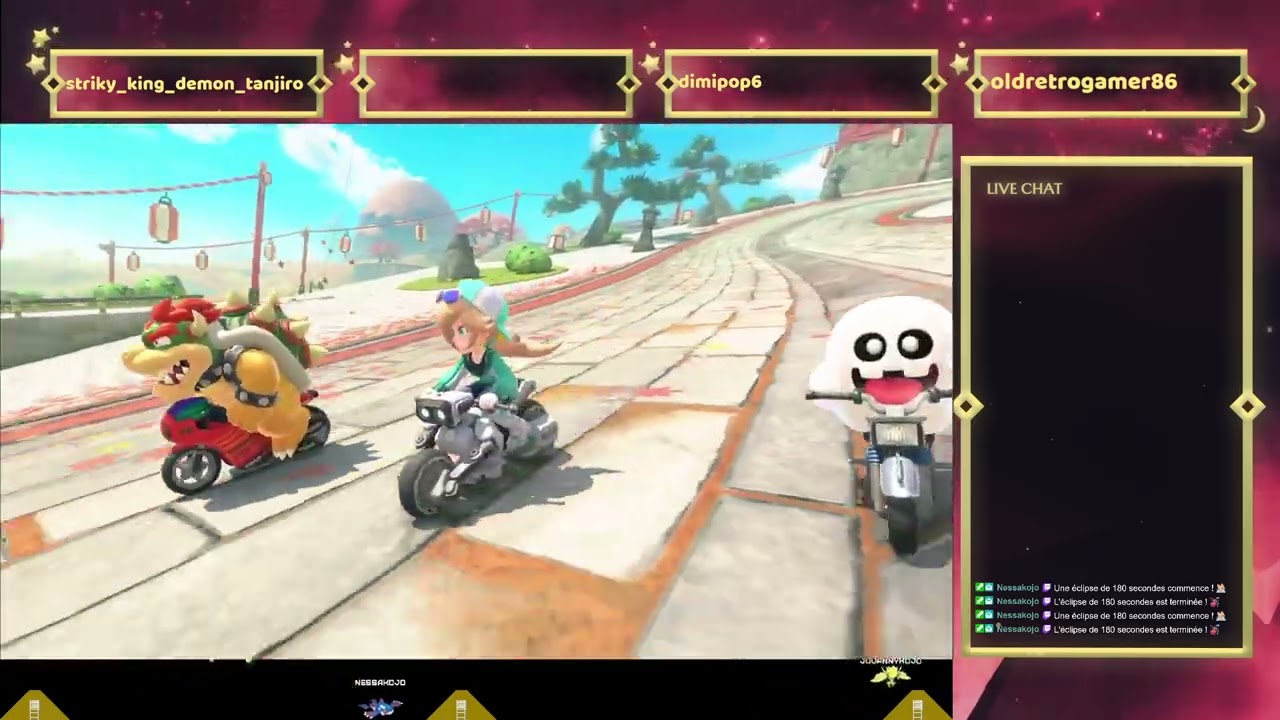 VOD Mario kart world J3 : De retour on tente de survivre malgré notre perte de lvl