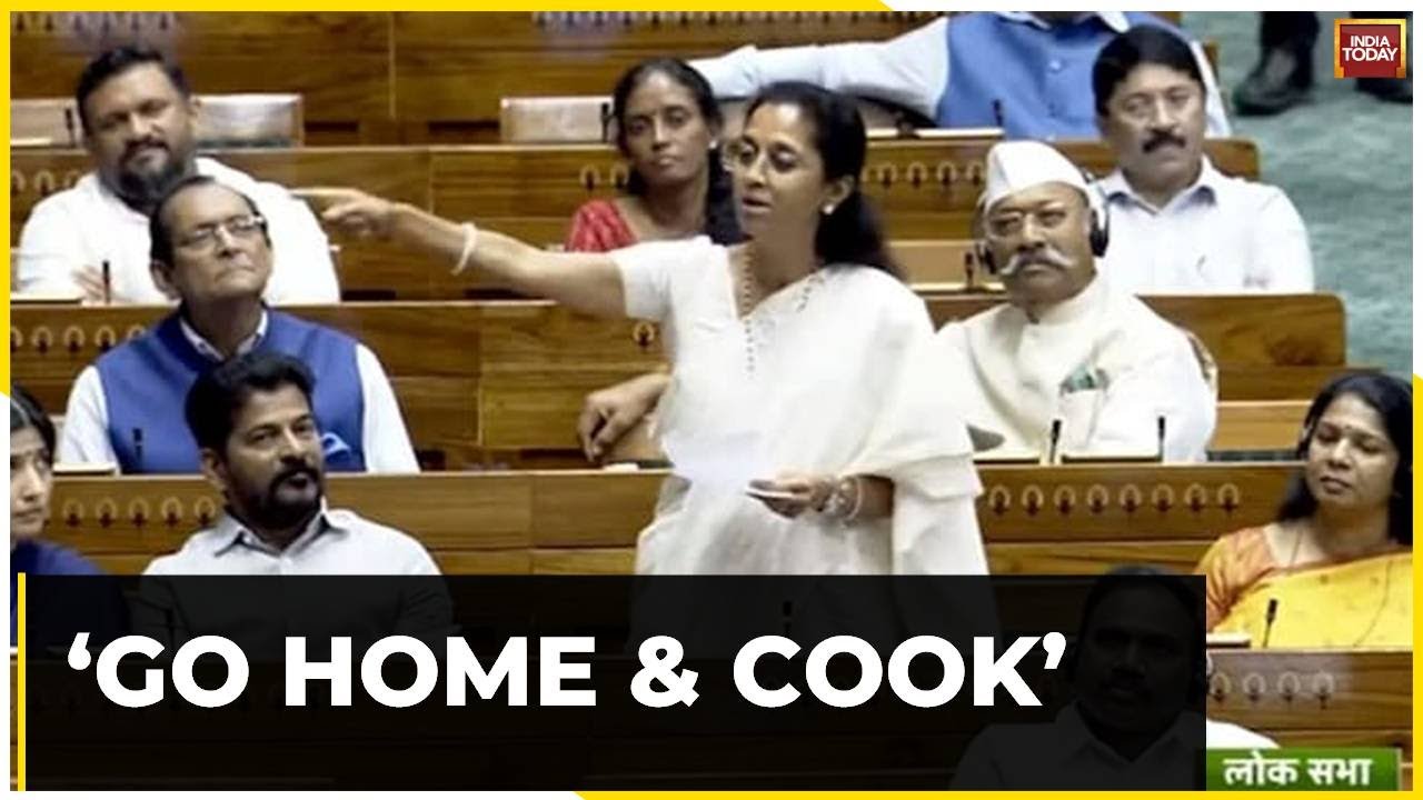 Amid Debate On Women Reservation Bill, Supriya Sule Slams BJP, Says Was Told ‘Go Home & Cook