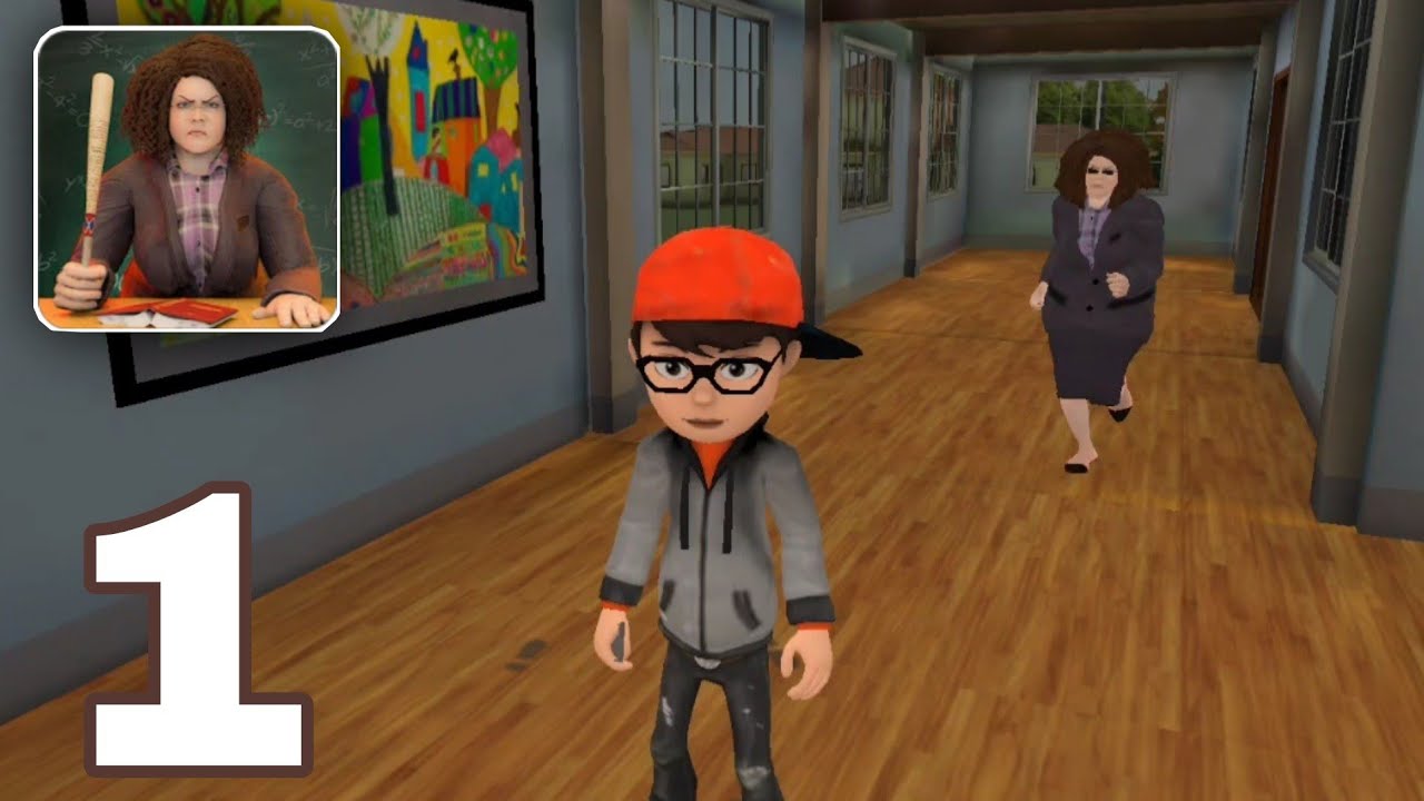 Scare Scary Teacher 3D Gameplay Part 1 Level 1 To 5 (Android)