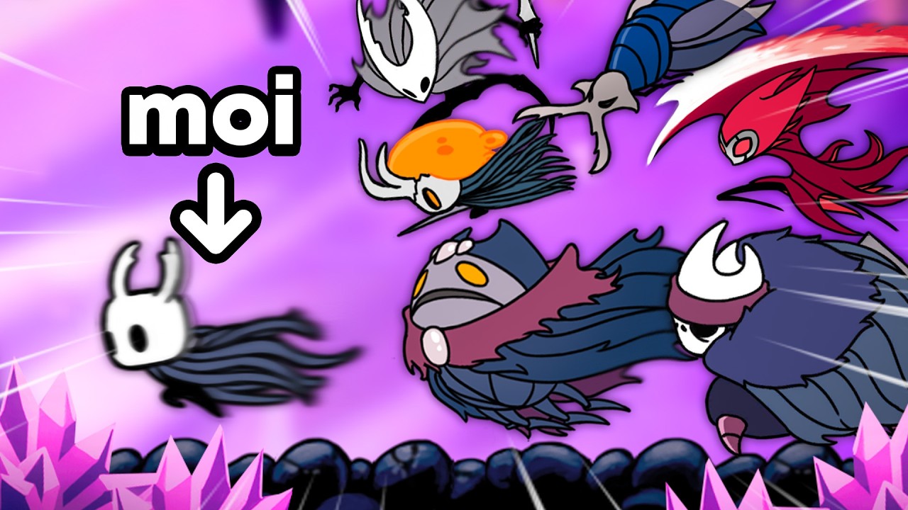 Hollow Knight mais TOUS les Ennemis sont ALÉATOIRES