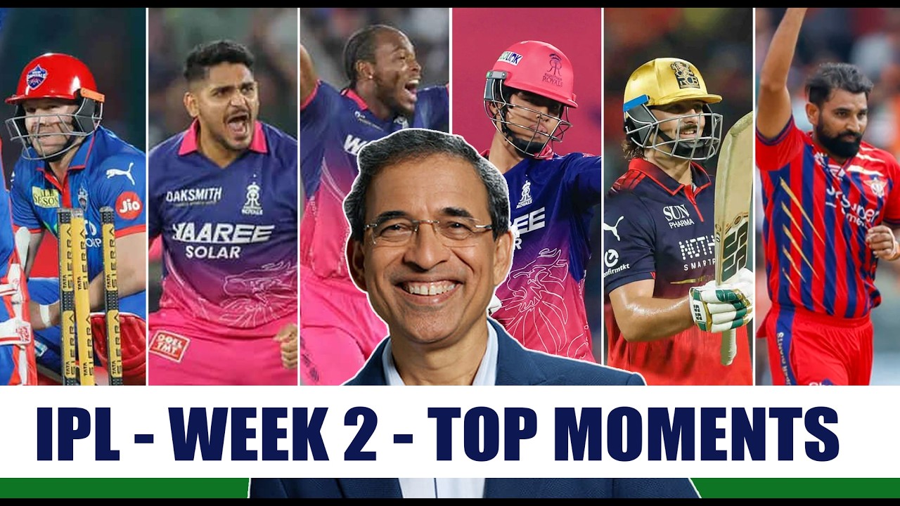 Harsha Bhogle looks back at week 2 of IPL 2026