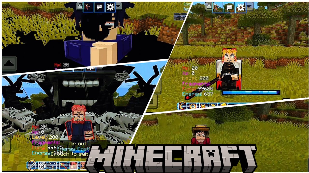 All in One Anime Add-on for Minecraft Bedrock and PE in 1.21+