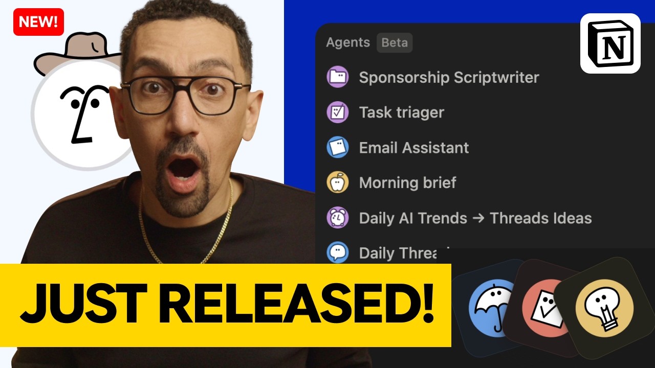 Notion Custom Agents Are Here! Build Autonomous Agents, FOR REAL