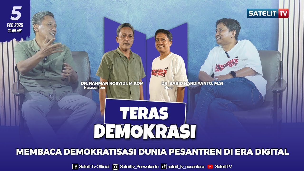 TERAS DEMOKRASI - MEMBACA DEMOKRATISASI DUNIA PESANTREN DI ERA DIGITAL