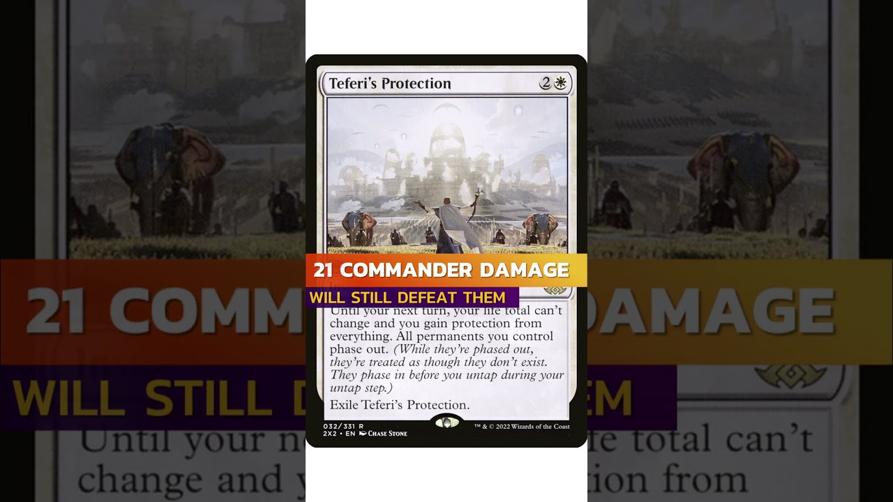 How To Beat A Teferi's Protection #shorts