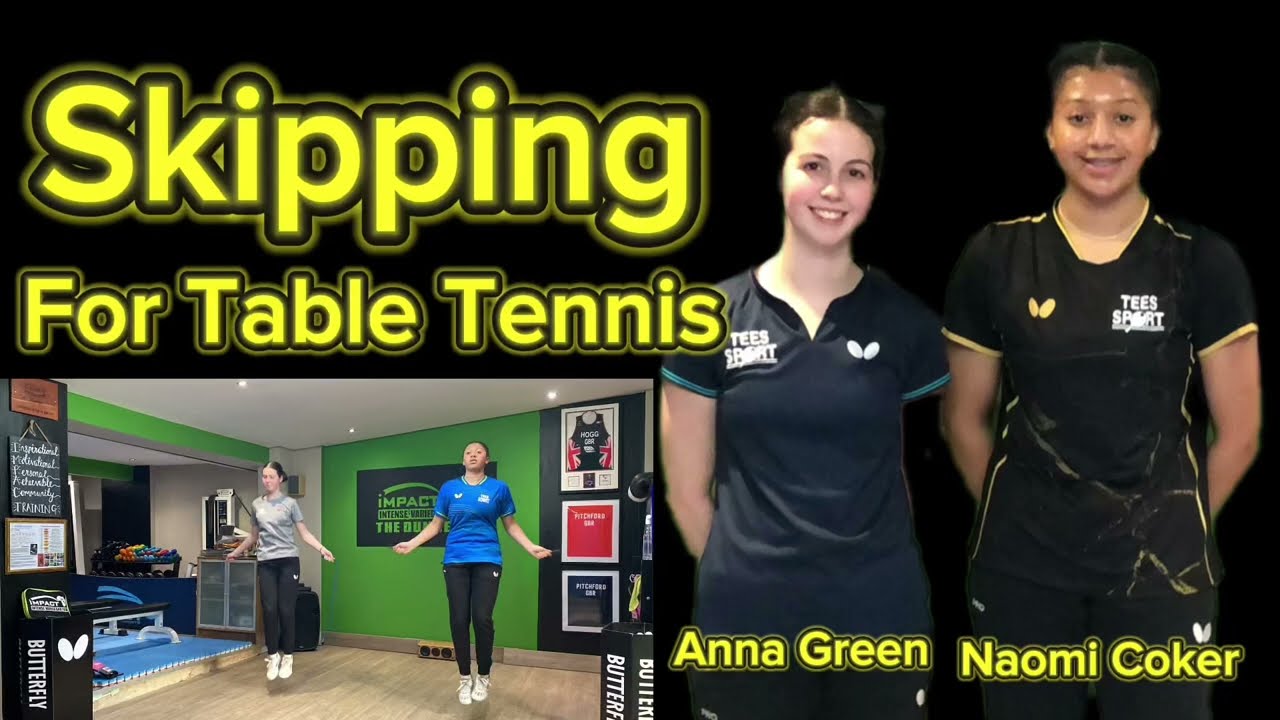 The best cardio for Table Tennis players at all levels - improves balance, coordination, speed etc..