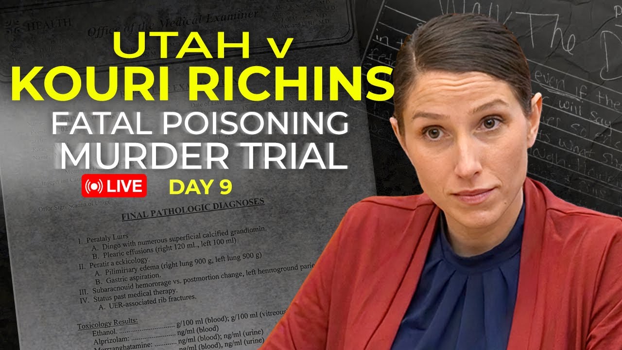LIVE COURT: UT v. Kouri Richins: Fatal Poisoning Murder Trial ☠️ - Day 9