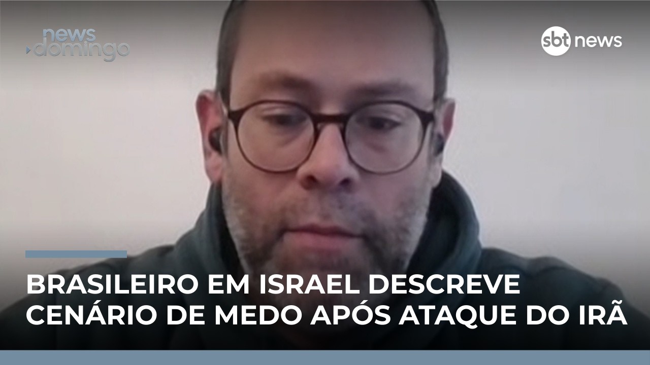 Ataque do Irã deixa 9 mortos em Israel; morador relata clima de tensão | #NewsDomingo