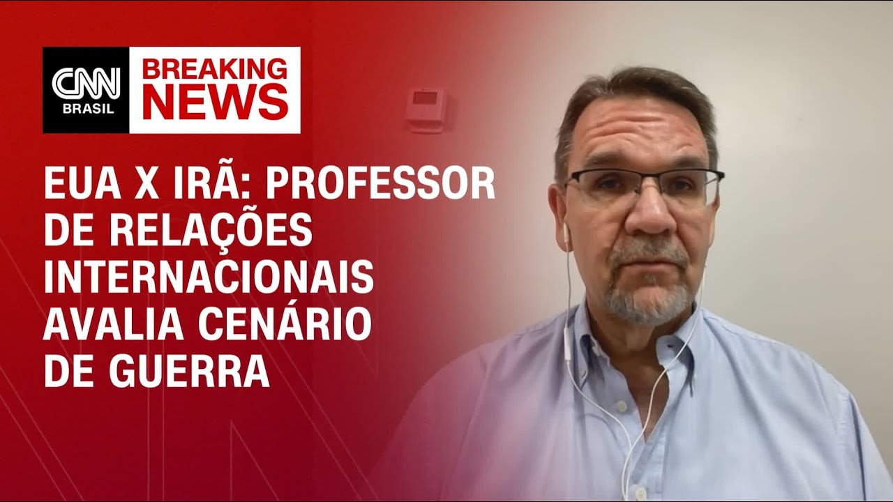Professor de Relações Internacionais avalia cenário de guerra entre EUA e Irã | CNN NOVO DIA