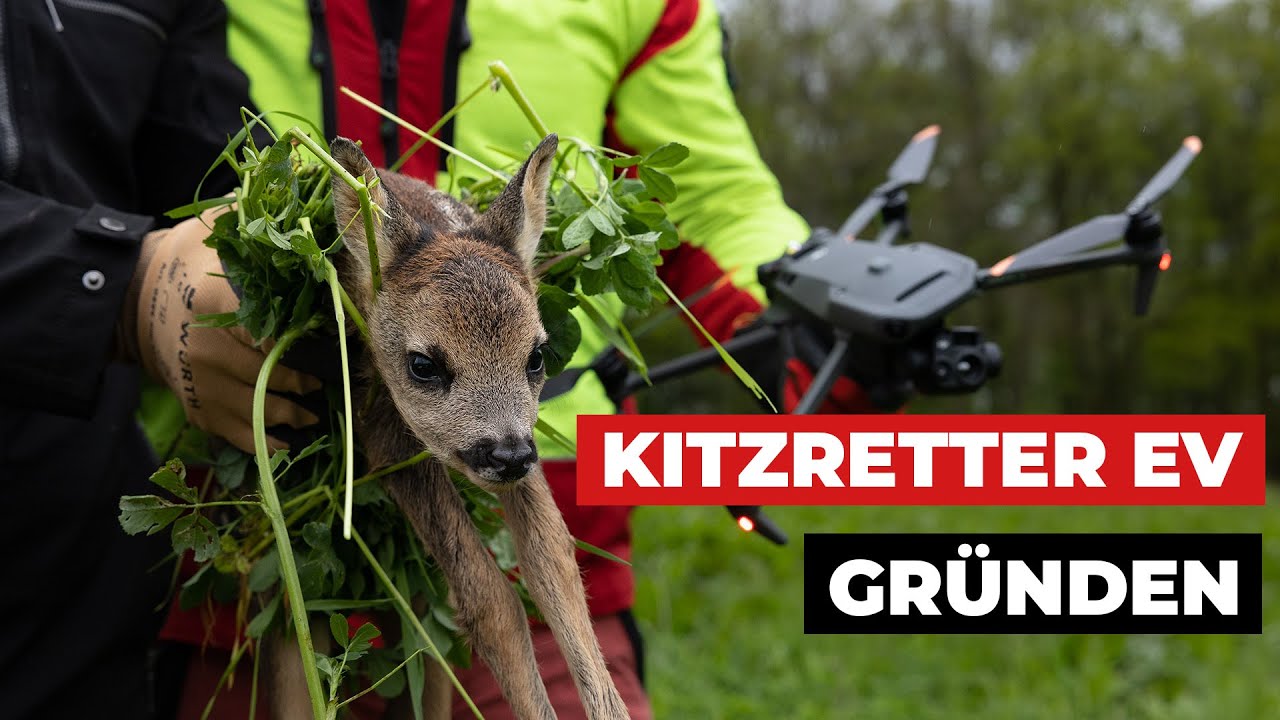 Mehrere TAUSEND EURO sichern! - Fr&uuml;hzeitig Kitzretter eV gr&uuml;nden! (Drohnenf&ouml;rderung 2026?)