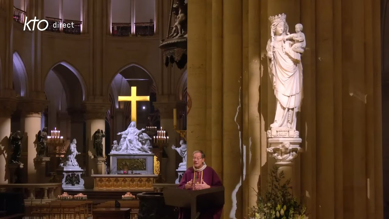 Messe du 23 d&eacute;cembre 2025 &agrave; Notre-Dame de Paris