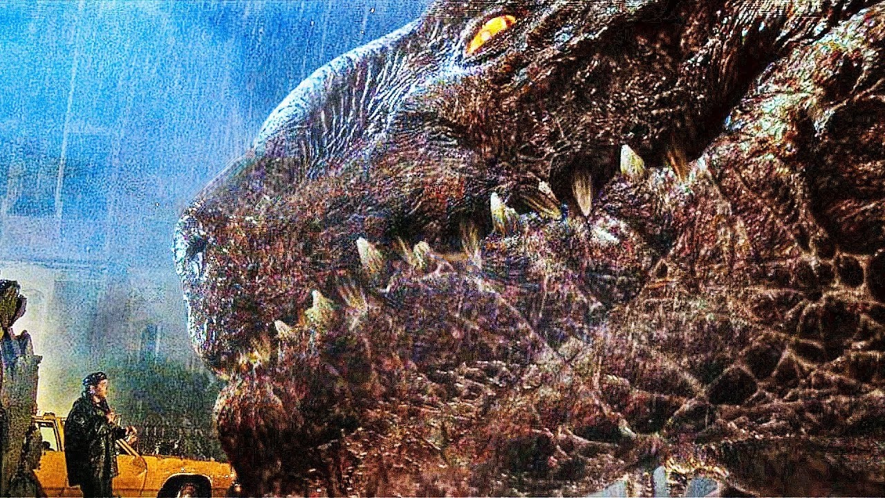 Monstro gigante criado a partir de uma explosão atômica busca destruir a humanidade.