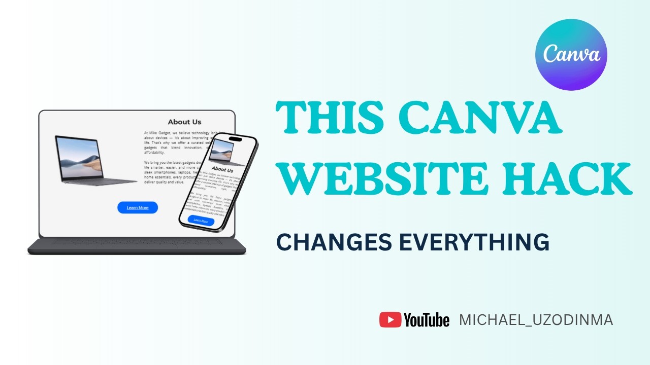 How to Design a Multi Page in Canva Website | 2026 Step by Step Tutorial