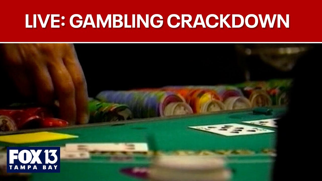 FBI crackdown on gambling | Live Coverage