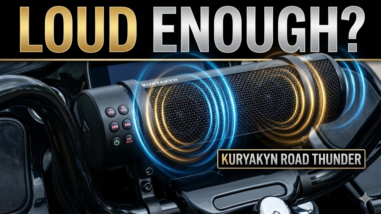 Kuryakyn Road Thunder Sound Bar Review & Audio Clip