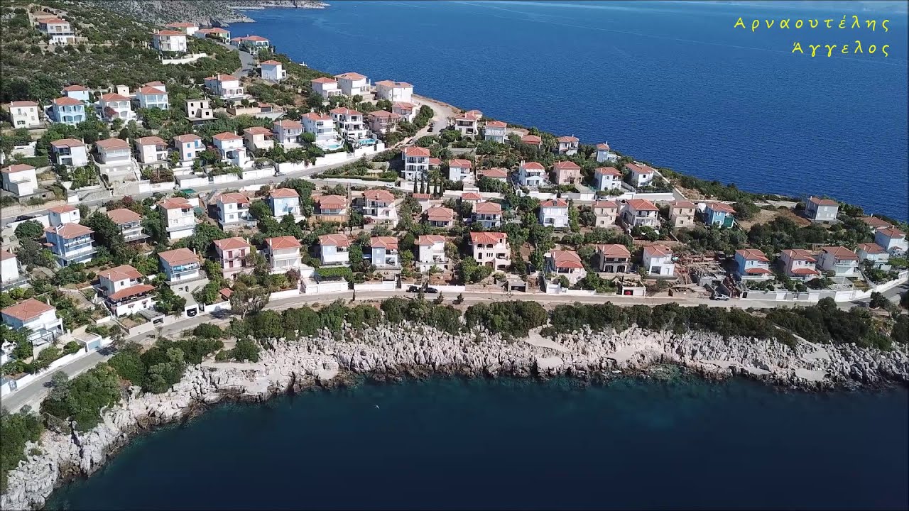 Το Αρκαδικό Χωριό ΑΝΩΘΕΝ - Aerial video by drones Dji