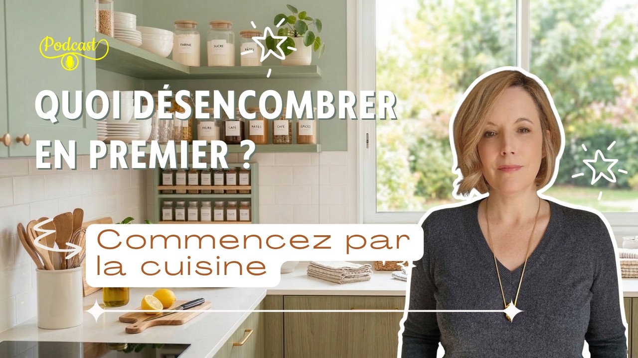 Désencombrement maison : pourquoi commencer par la cuisine ?