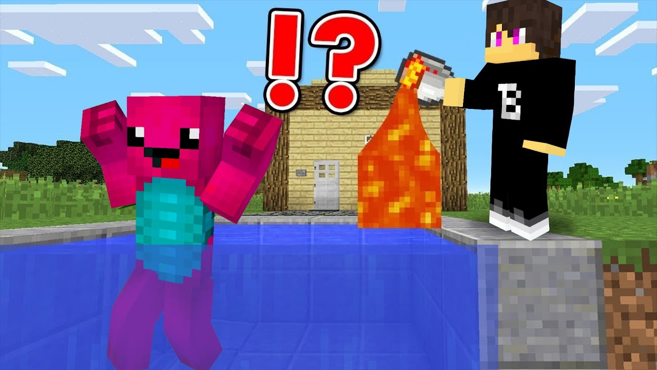 TITOKBAN MEGSZIVATTAM A BARÁTOM A MINECRAFTBAN!