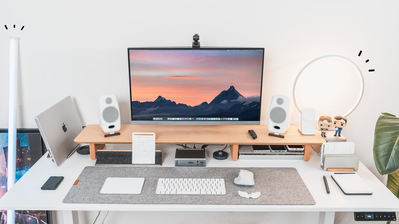 Modern Home Office Desk Setup - 7 Essential Upgrades you NEED
