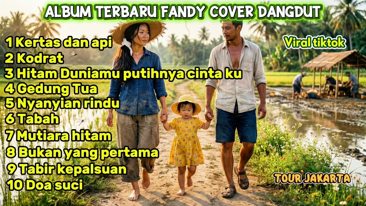 COVER DANGDUT VERSI TIMUR | FANDY VIRAL TIKTOK | Kertas dan api - Kodrat - nyanyian rindu