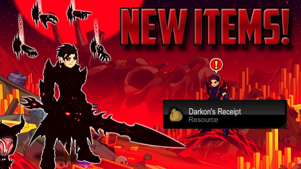 AQW HOW TO GET DARKONS RECEIPT *FAST* 2020