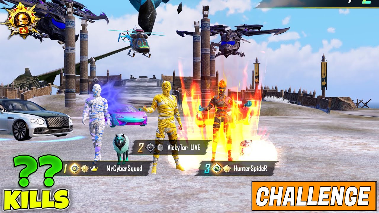 😱 OMG !! MUMMY SUIT GANG DESTROYED & CHALLENGED SUPER RICH GOD LEVEL CONQUEROR ENEMIES IN BGMI
