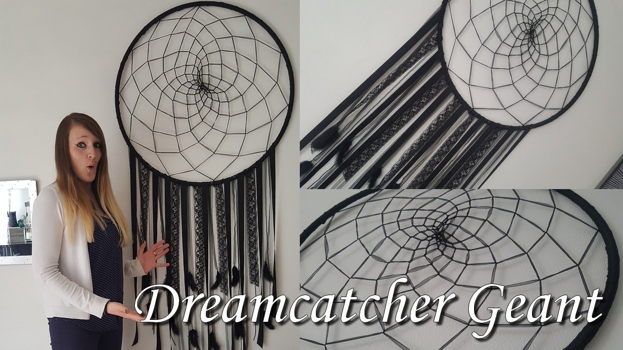 [♥ DIY ♥]  ✿ Attrape rêve GÉANT!!! ✿