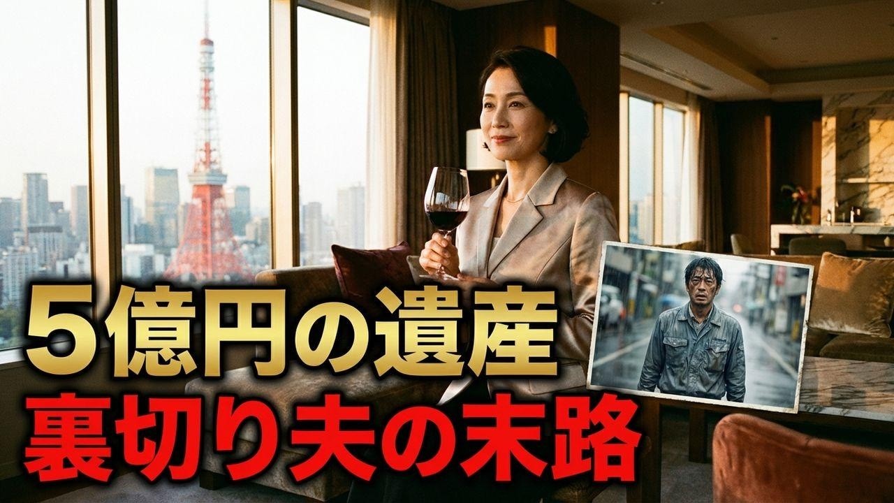 余命宣告は嘘…離婚直後に夫の再婚を目撃。5億円の遺産で始まる壮絶な復讐劇