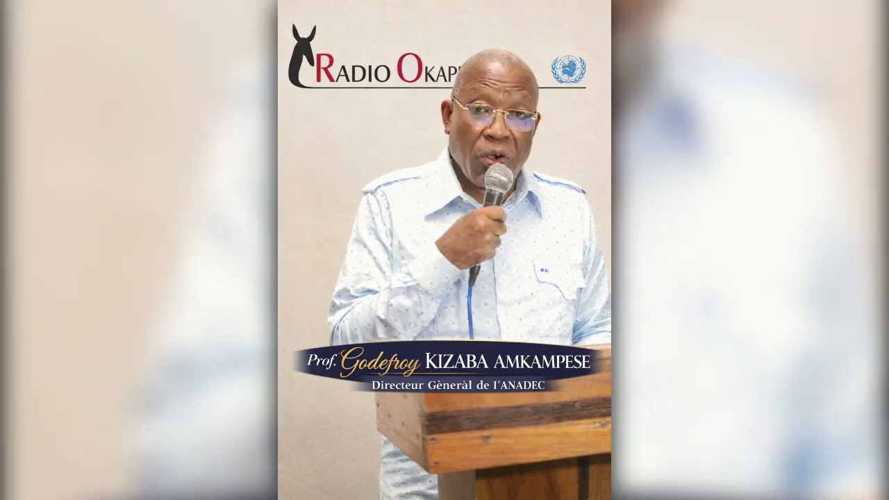 Passage du Dg de l'ANADEC à la Radio OKAPI