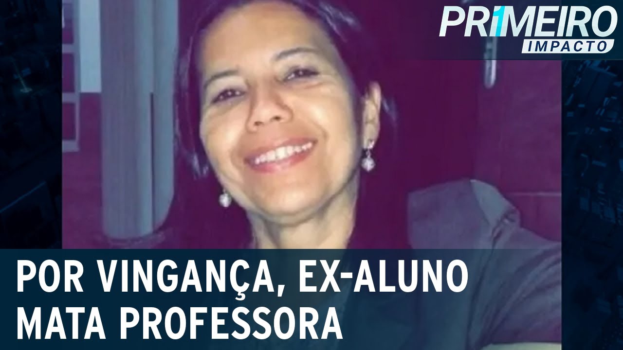 Por vingança, ex-aluno mata professora a facadas em Goiás | Primeiro Impacto (25/08/22)