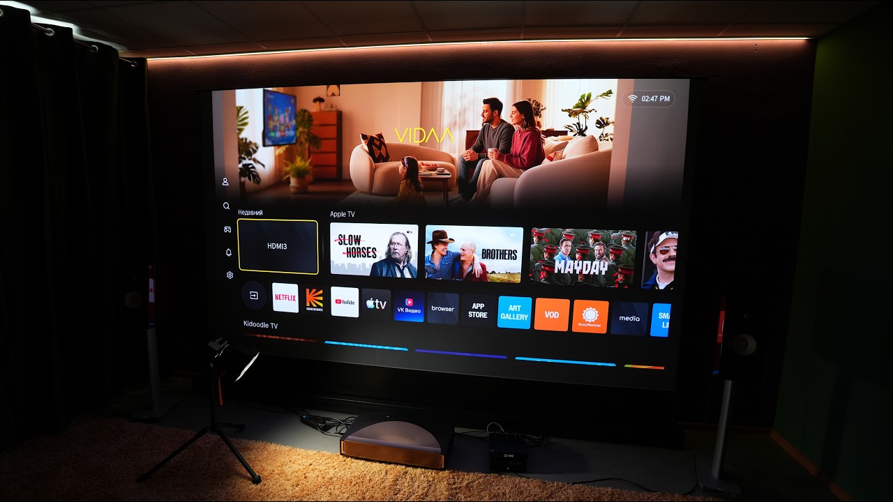 Это проектор меняет мир кино! Hisense L9Q