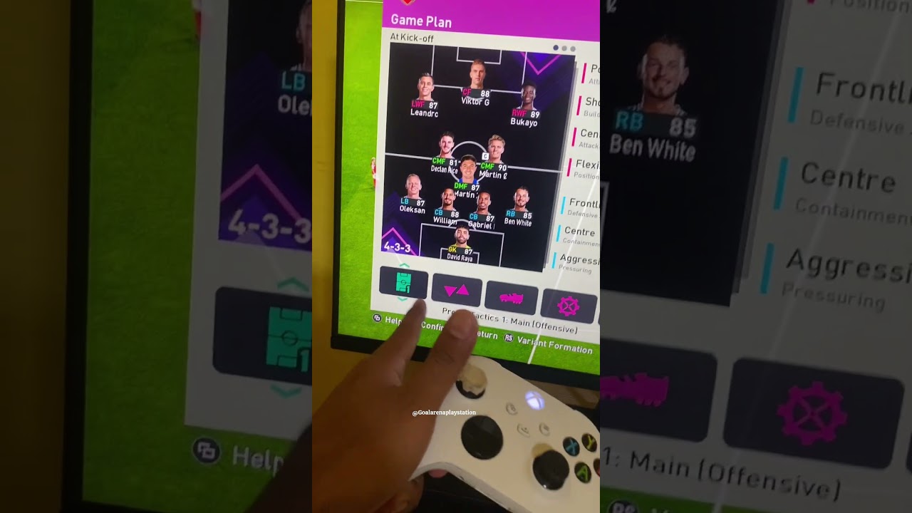 Ganti formasi otomatis pes 2021 #pes2021 #pes2020