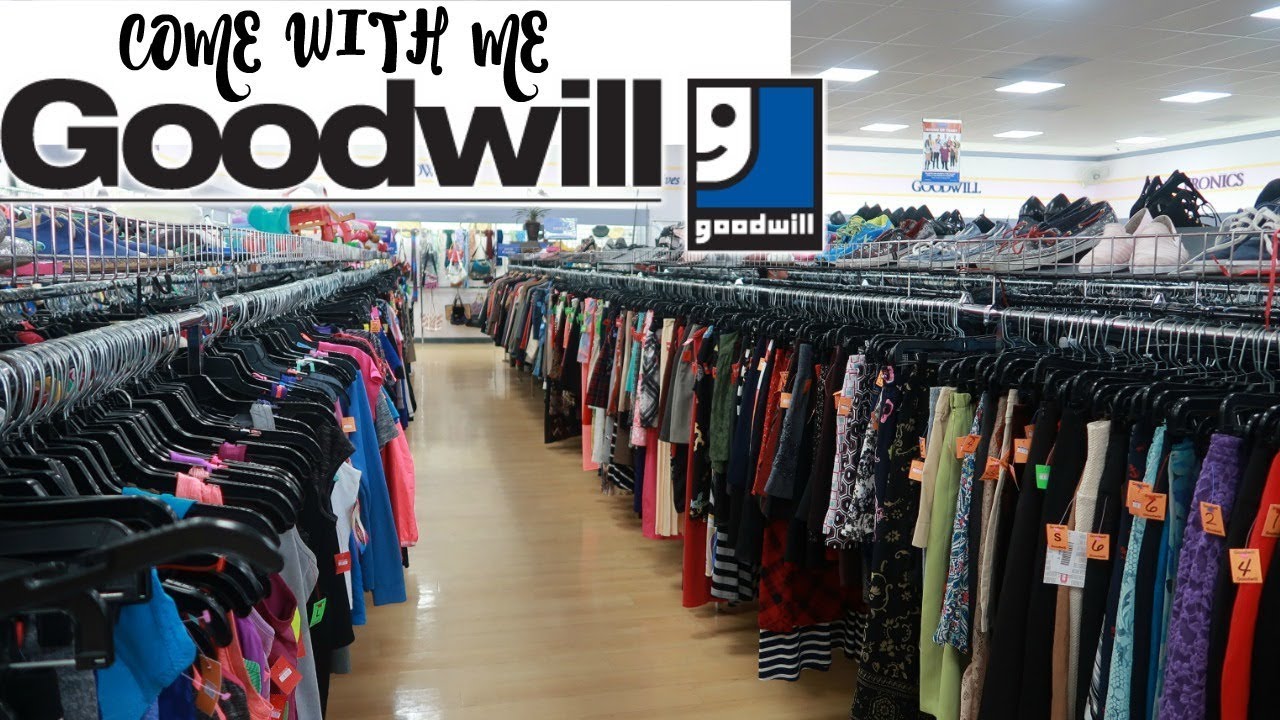GOODWILL SHOPPING* COME WITH ME