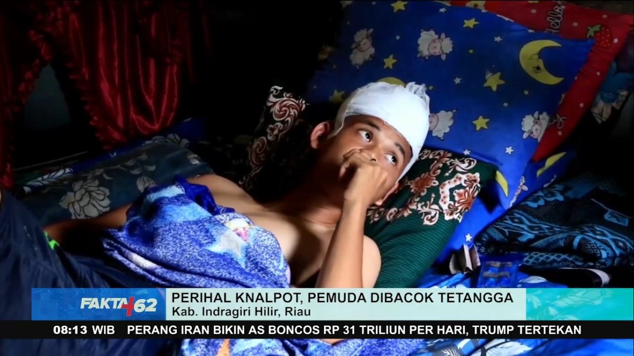 Tegur Suara Knalpot Bising, Pemuda di Riau Dibacok Tetangga